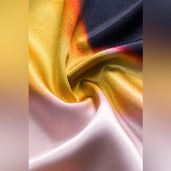 Multicolor Women's Pencil Skirt - Picture 3 of 7